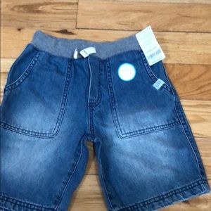 NWT*** boys drawstring Jean shorts